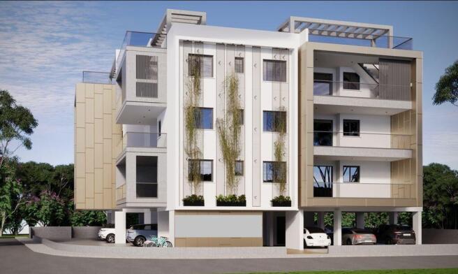 Front of Apartments
