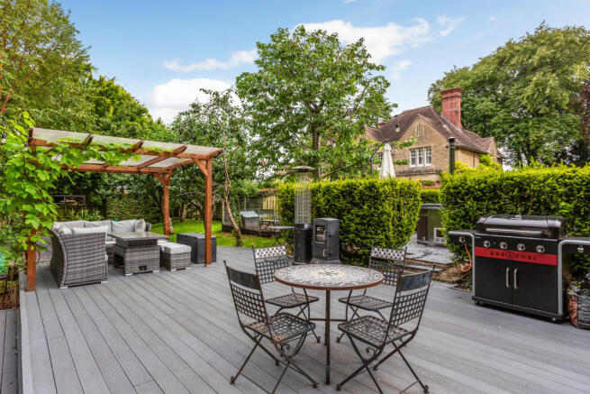 Garden Entertaining Area