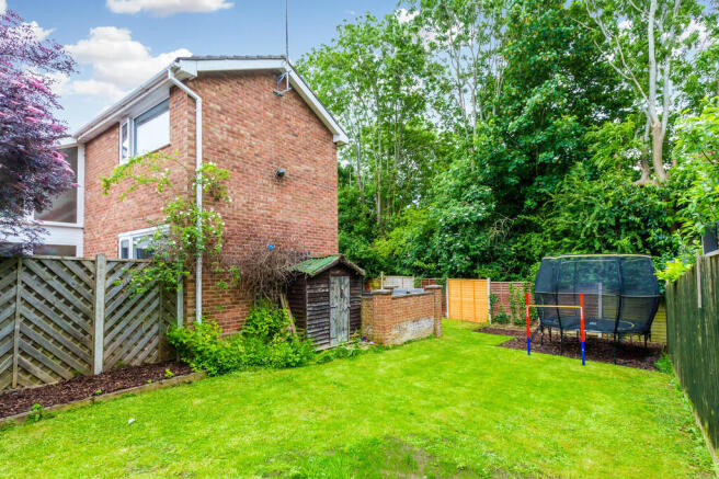 Rear garden