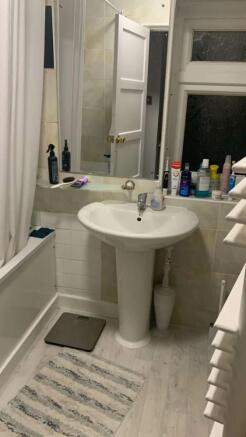 Upstairs bathroom.