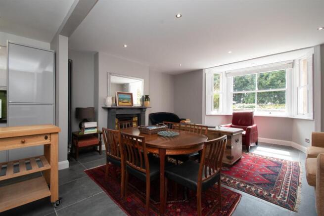 Open plan living space