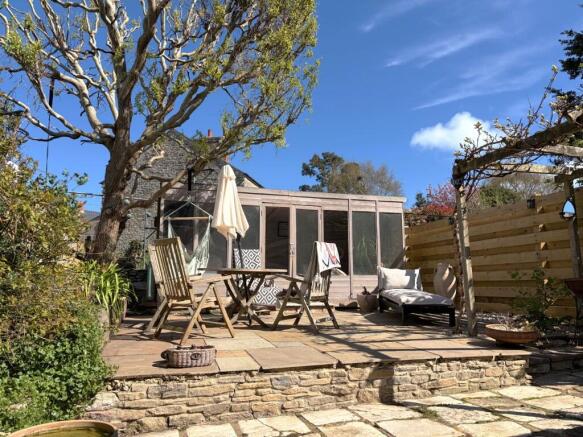 Rear garden
