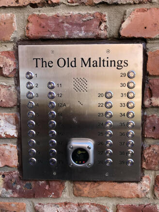 Entrance panel