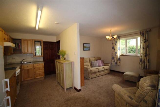 Annexe kitchen and lounge