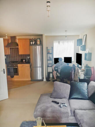Open plan living room