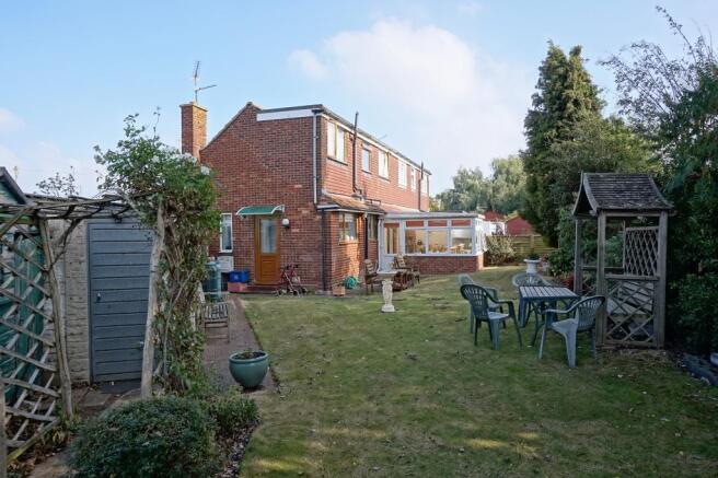 Rear garden