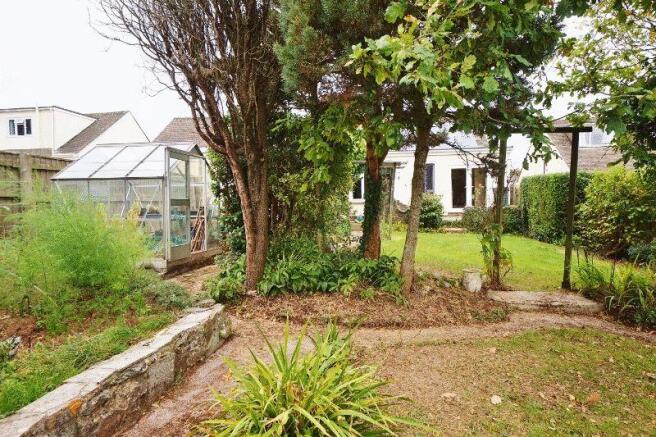 Rear of property