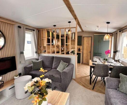 Abi Jetty Living Room Lounge Dinging Kitchen Area 