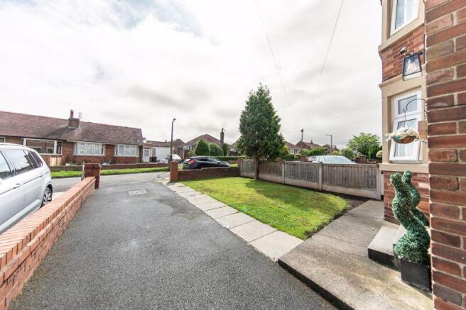 Driveway & front garden
