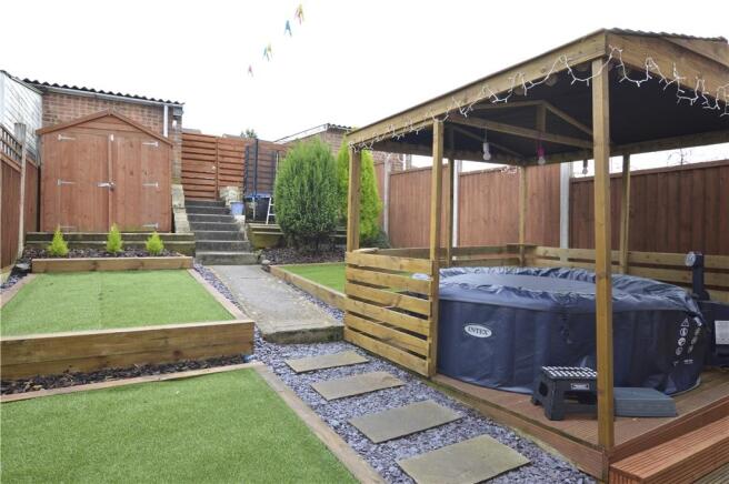 Rear garden