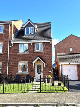 4-bed semi-detached on 2 Bevan Close , Victoria Gardens , Stockton-on-Tees , TS19 8RF, £210,000