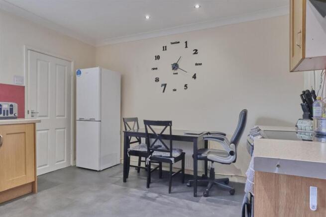 Refitted dining kitchen to rear