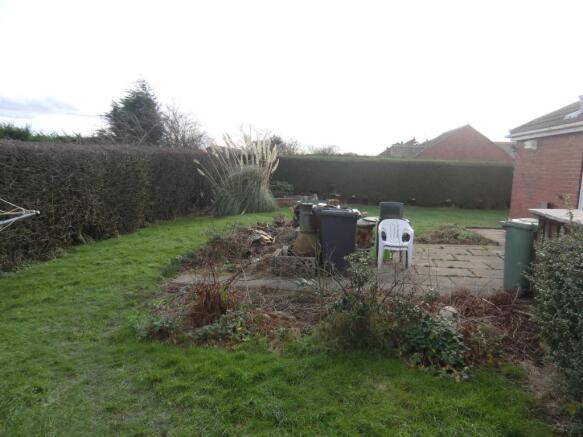 Rear garden