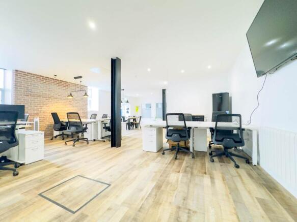 Large open-plan offi
