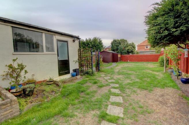 Rear garden