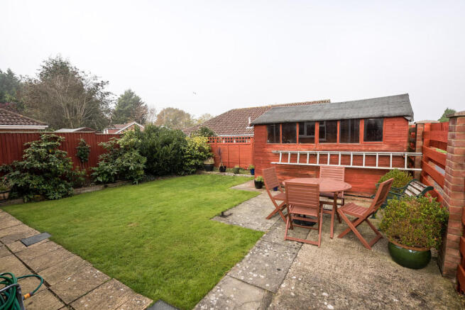 Rear garden