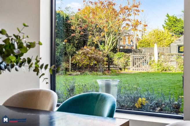 Dining Area View Into Rear Garden