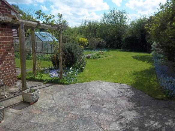 Rear garden