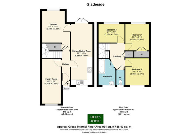 House in St Albans, Jersey Farm, Sandridge - View 5