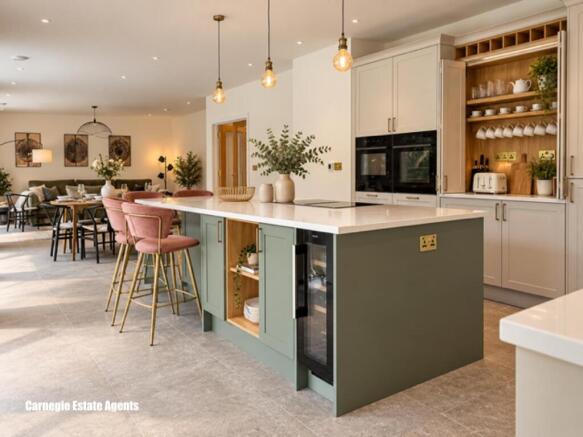 Kitchen/living/dining