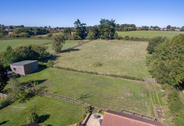 Aerial View showing Paddock