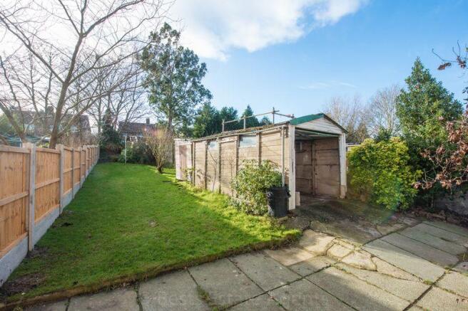 Rear garden