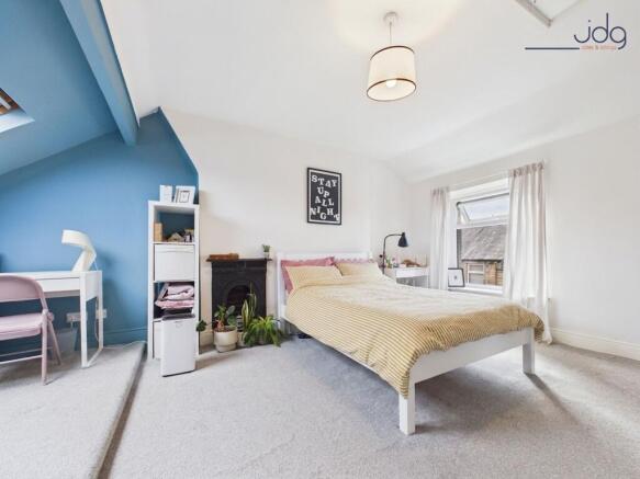 The top floor bedroom