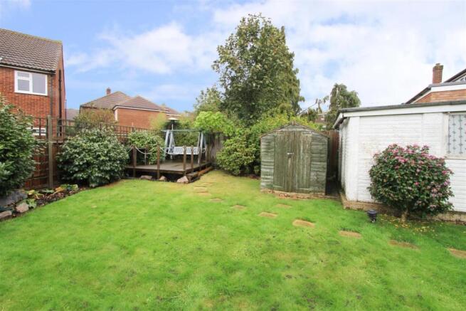 Rear garden