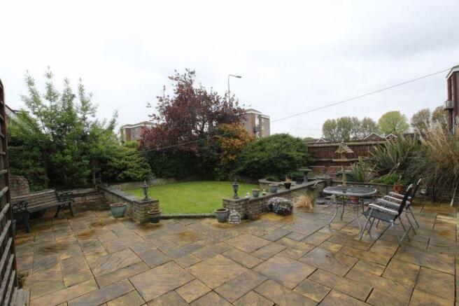Rear garden