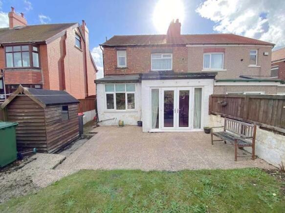Rear of Property