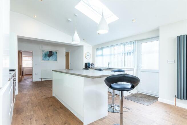Open plan living kitchen