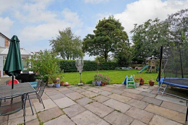 Rear Garden & Patio 