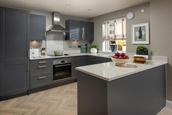 Inside view of Radleigh kitchen