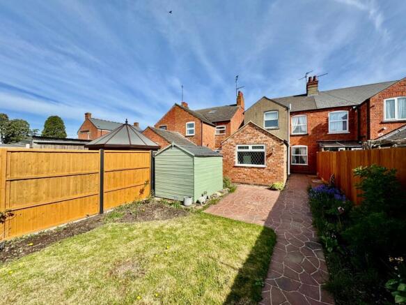 Lawn & Rear of property 