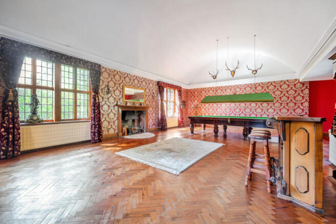 Billiard room