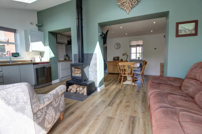 Open plan kitchen