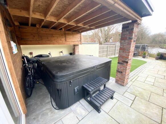 Patio/Hot Tub Area 