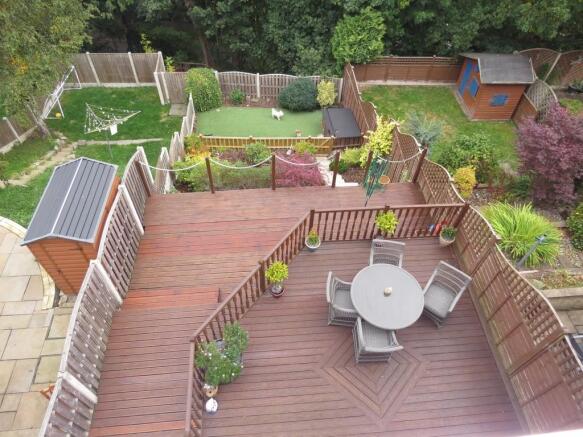 Rear garden