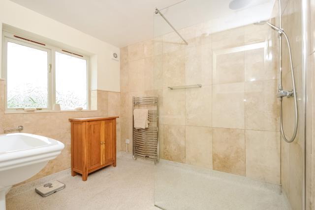 Family shower room