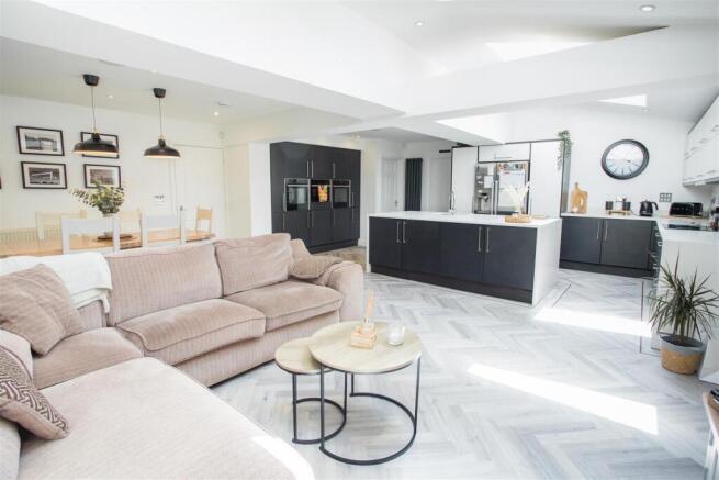 KITCHEN/DINING/LIVING SPACE
