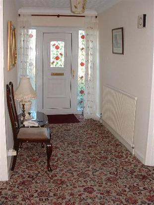 Front Entrance door into Hallway