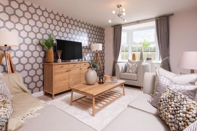 Marham Park Bayswater Living room with windows