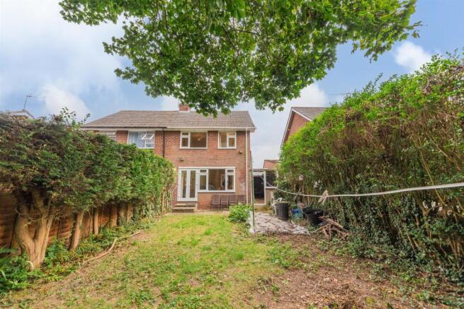 Rear garden