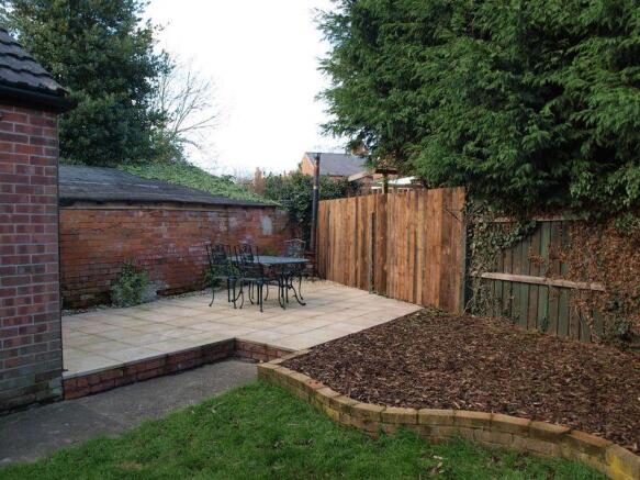 Secluded Patio Area
