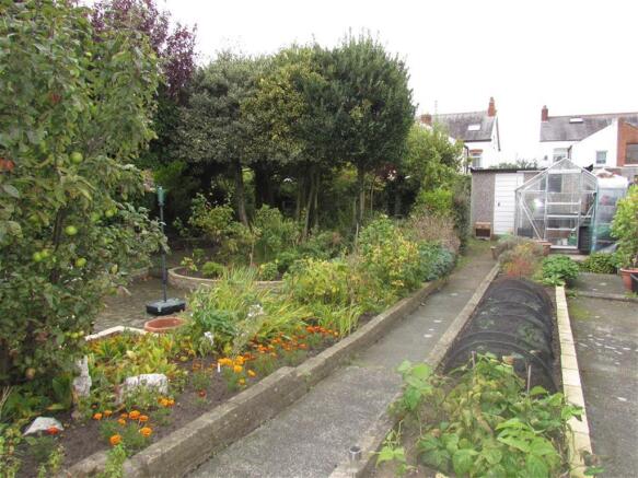 Rear garden