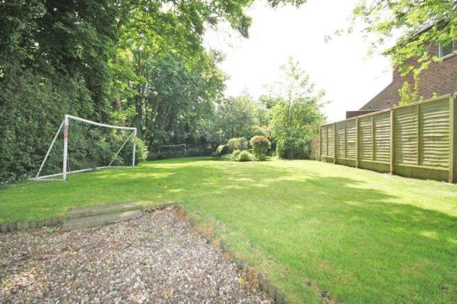 Rear garden