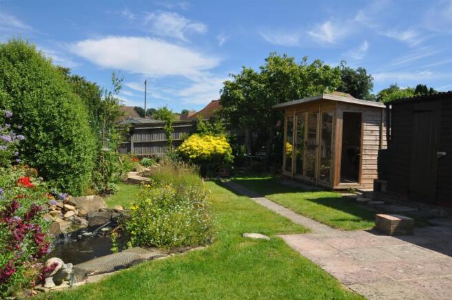 Rear garden