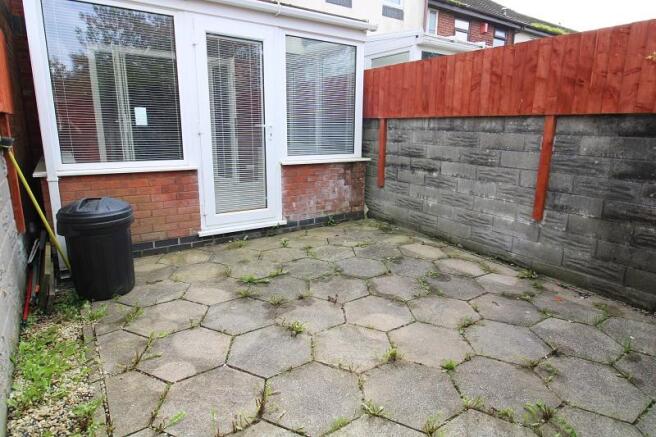 View from top of garden