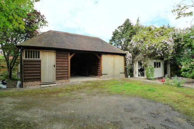 Timber garage