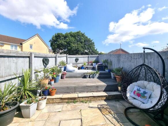 Rear garden